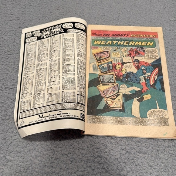 1981 Marvel Comics The Avengers #210 Weathermen Cover Higher Grade - Picture 5 of 6
